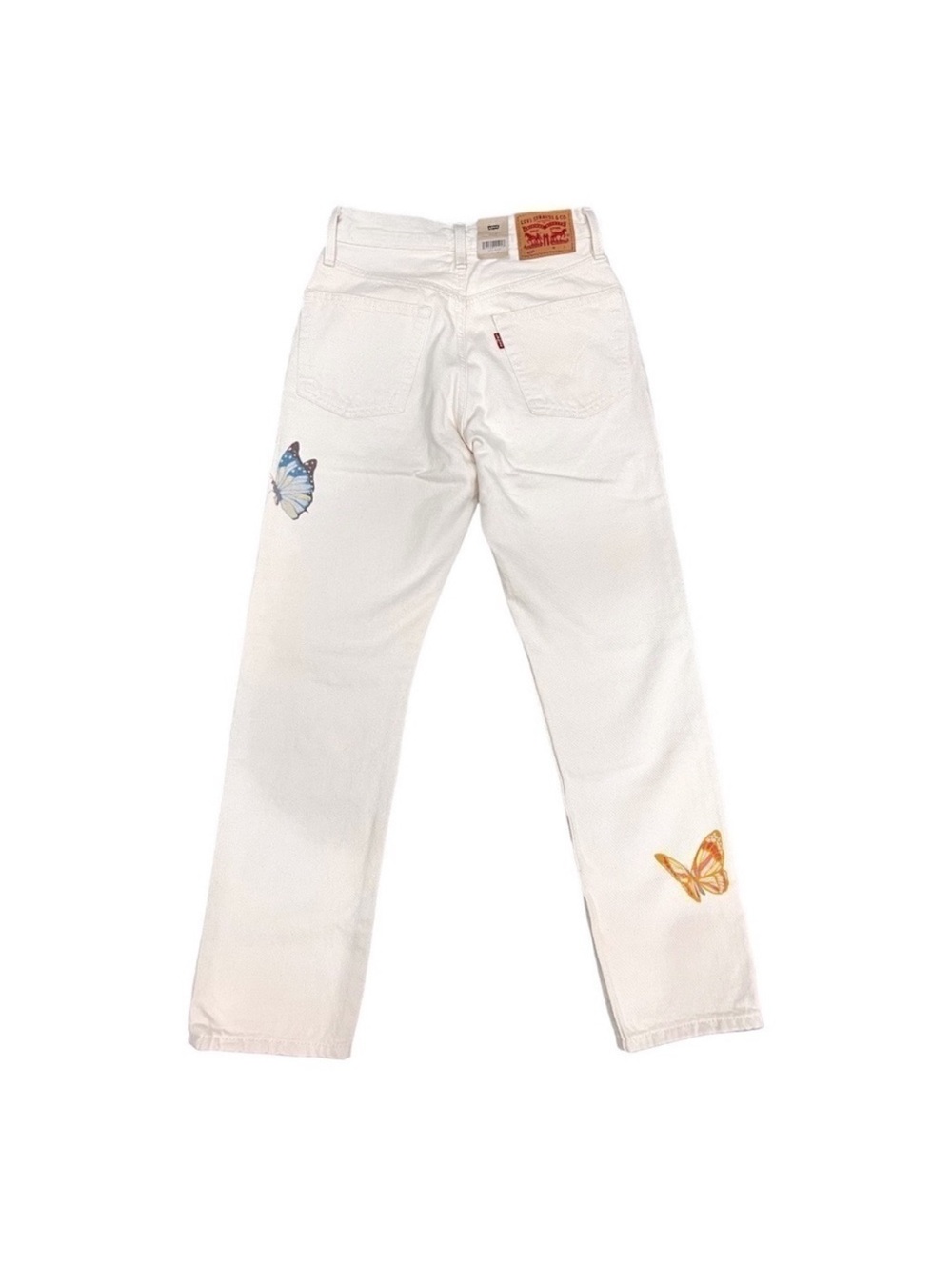Levi’s 501 Straight Leg Butterfly Jeans 🩵🦋 - Picture 2 of 5